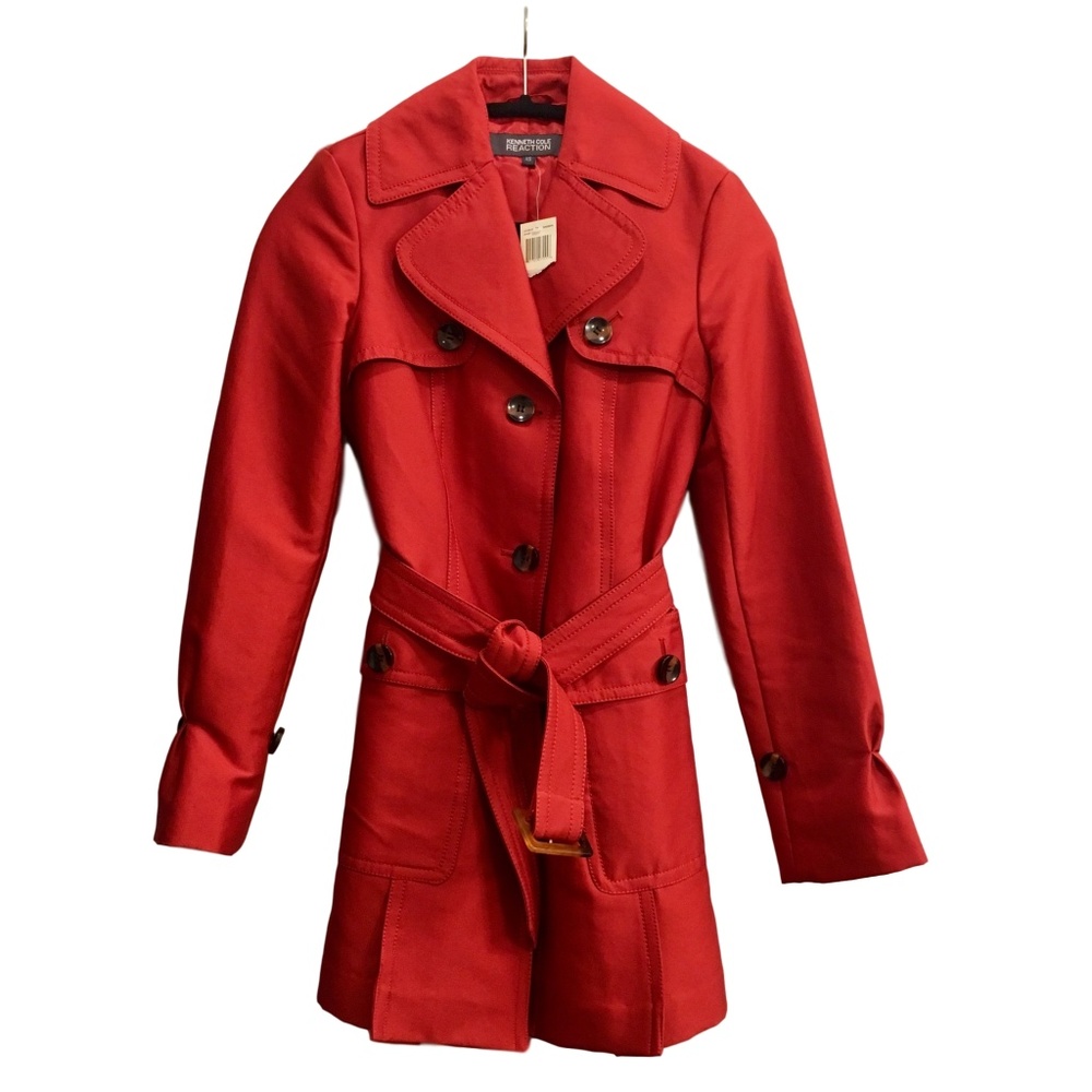 NWT Kenneth Cole Reaction Trench Coat